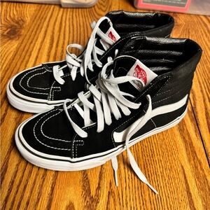 Vans Black and White High-Tops